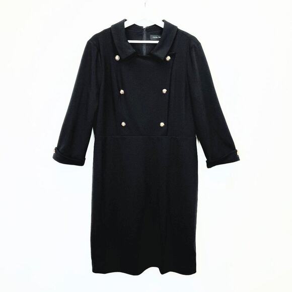 NWT IVANKA TRUMP LONG-SLEEVE BLAZER DRESS Size P - Picture 1 of 12
